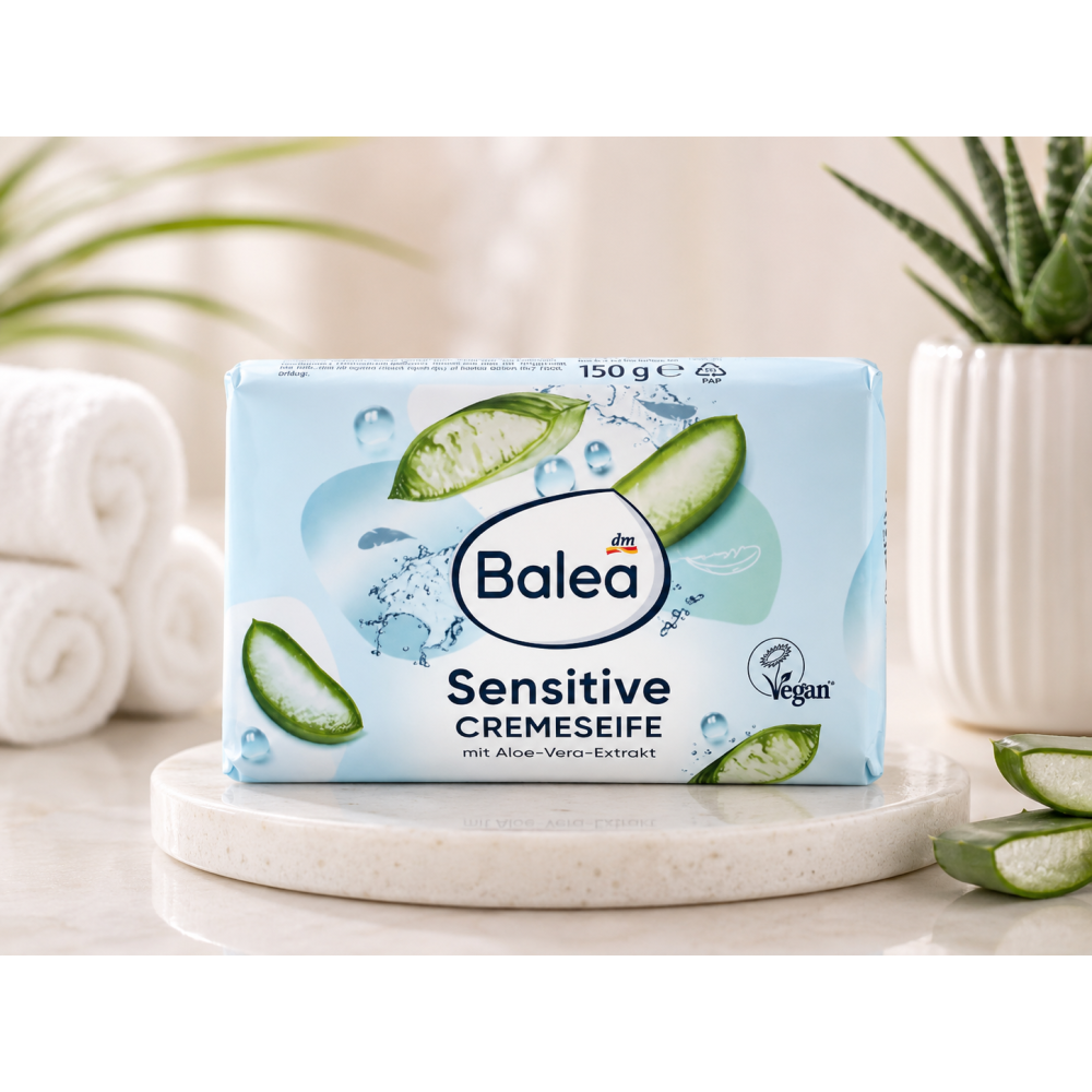 Balea Sensitive Crème Savon à l’Aloe Vera